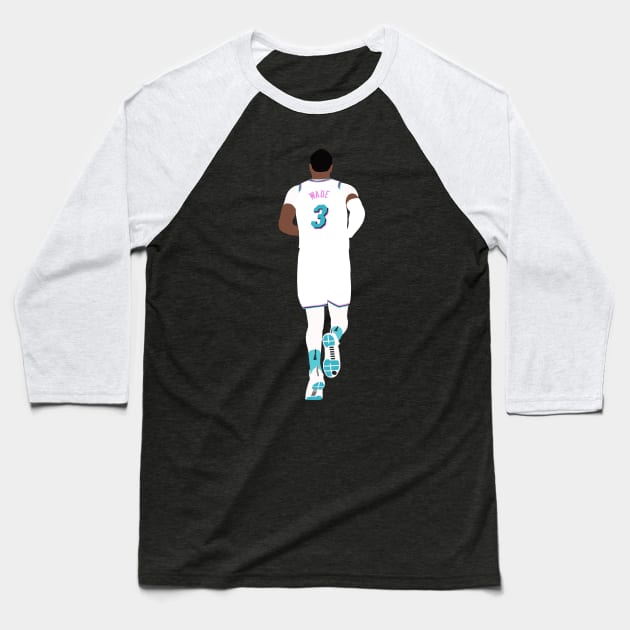 Dwyane Wade Miami Vice Baseball T-Shirt by xRatTrapTeesx